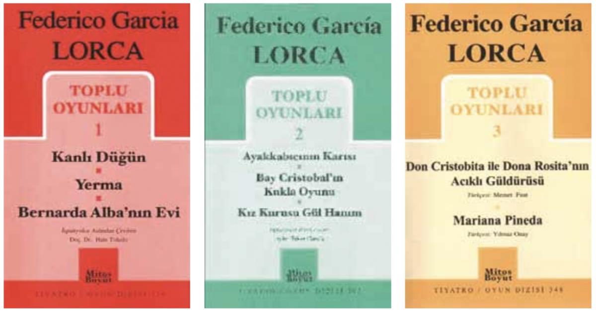 Federico Garcia Lorca Toplu Oyunları