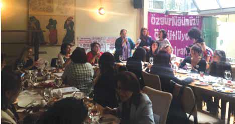 HDP Kadın Adayları gazetecilerle buluştu