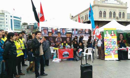 Ankara Katliamını protesto etkinliği