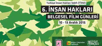 Türkiye İnsan Hakları Vakfı (TİHV) İzmir’de İnsan Hakları Belgesel Film Günleri’nin afişi