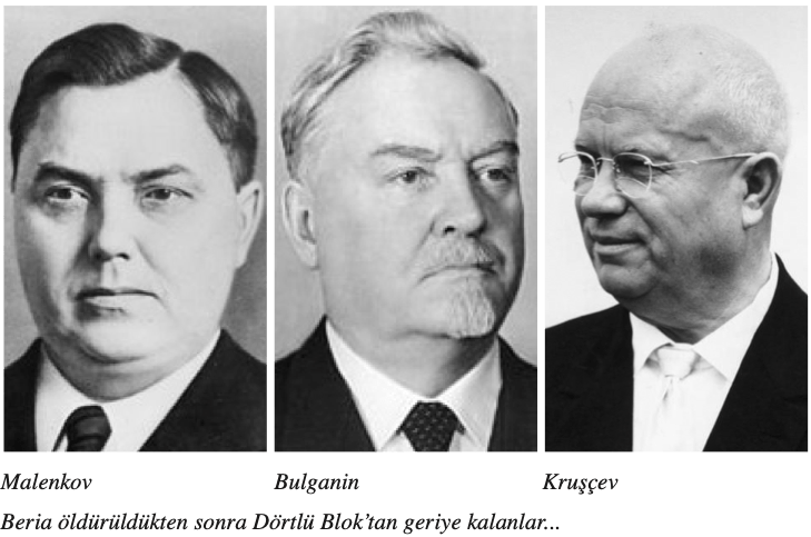 Malenkov, Bulganin ve Krusçev