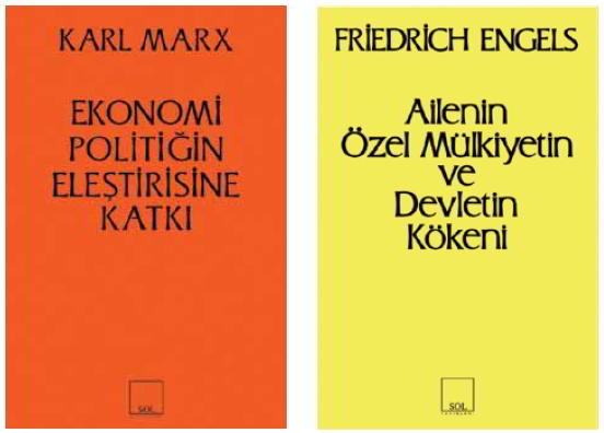 K. Mrx'ın ve F. Engelds'in eserleri