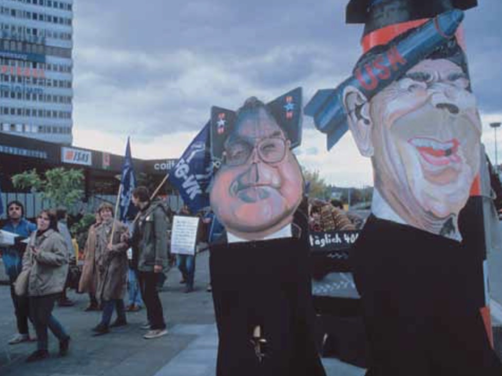 Helmut Kohl ve Ronald Reagan