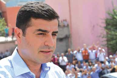 HDP Eş Genel Başkanı Selahattin Demirtaş