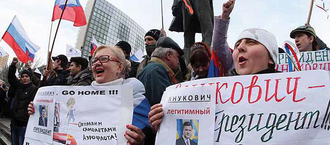 Ukrayna'da hükümete karşı protestolar